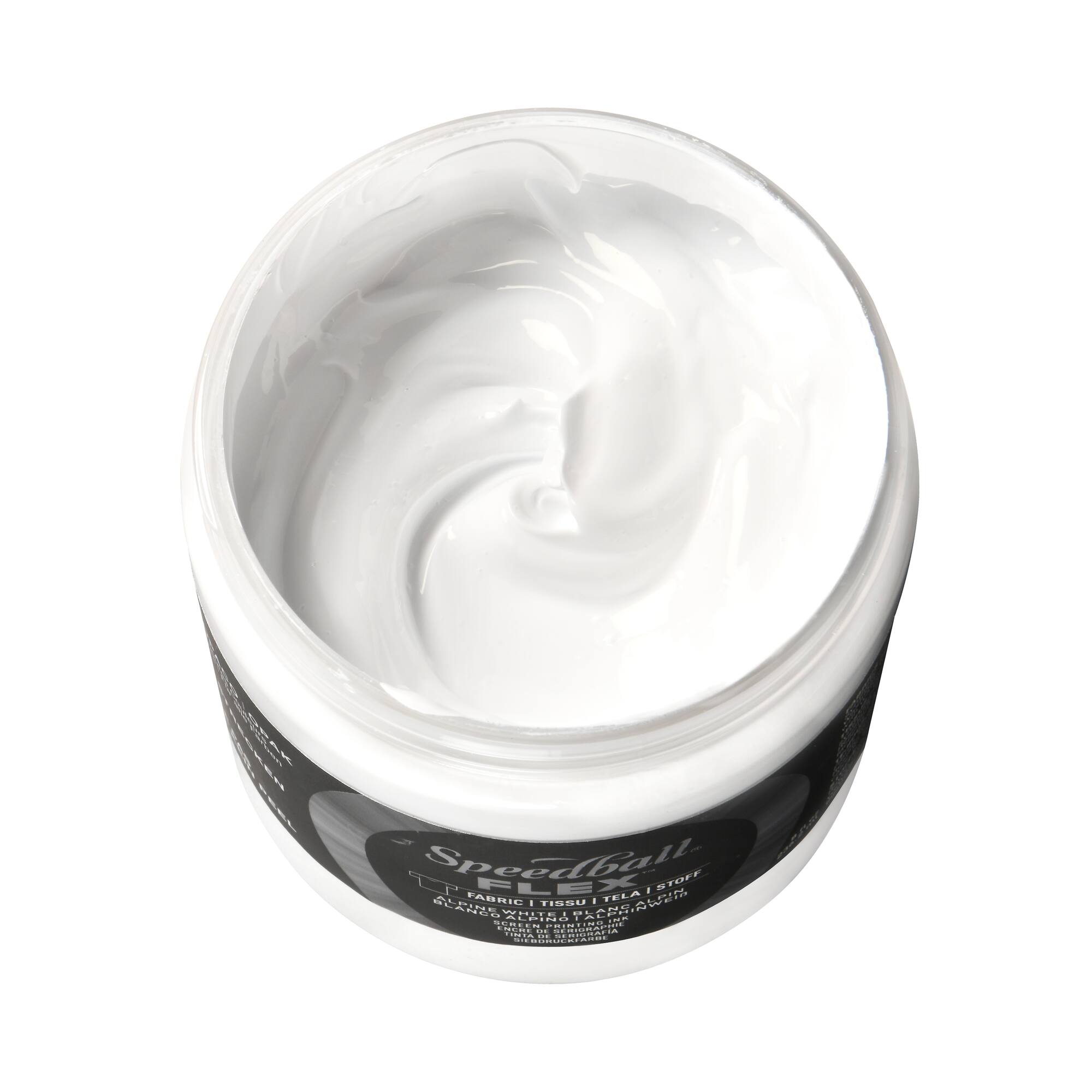 6 Pack: Speedball® Flex™ 8oz. Alpine White Fabric Screen Printing Ink
